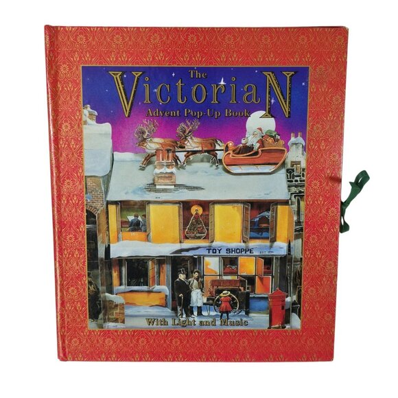 Victorian Advent Pop UP Book Christmas Holiday Thomas Nelson Regency 1993 VTG - Picture 2 of 16